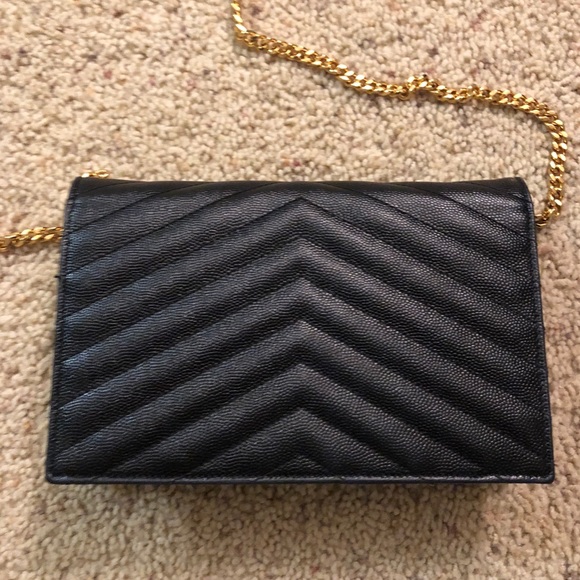 SAINT LAURENT small black shoulder bag - Picture 3 of 7
